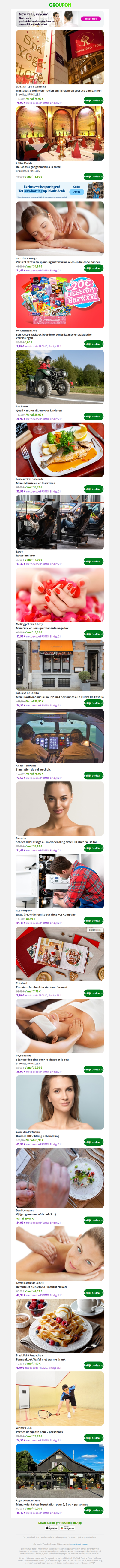 Massages & wellnessrituelen om lichaam en geest te ontspannen