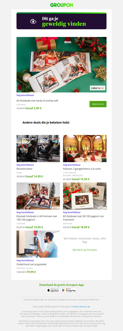 Ben je er klaar voor? De deal die je hebt bekeken is nog steeds beschikbaar!