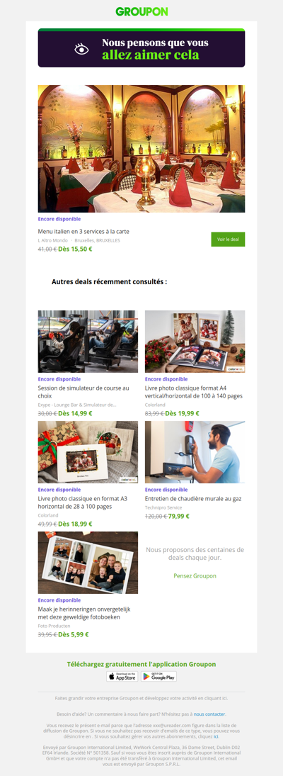 Il est encore temps d'acheter !