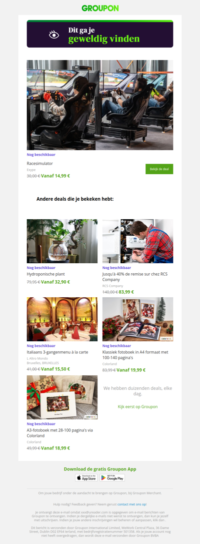 De deal die je hebt bekeken is nog steeds beschikbaar!