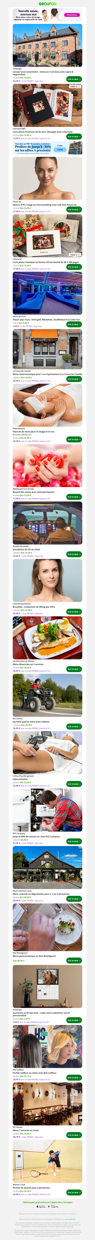 Laissez-vous surprendre : menu en 3 services avec tapas & mignardises