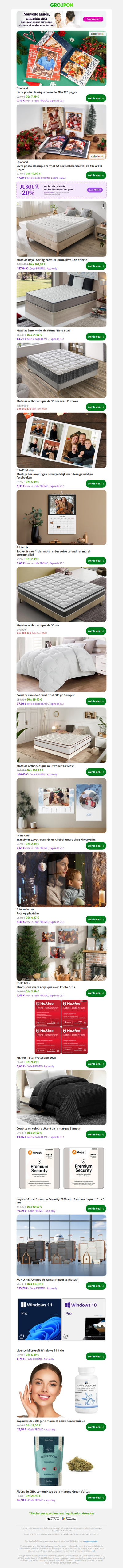 Livre photo classique carré de 28 à 120 pages