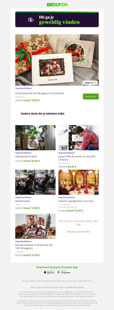 De deal die je hebt bekeken is nog steeds beschikbaar!