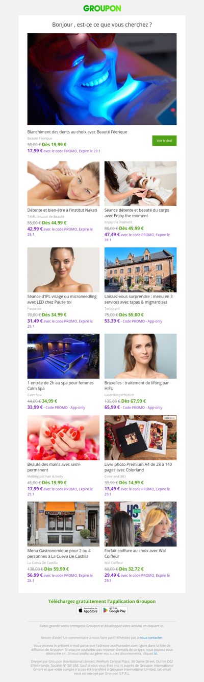 Les clients qui ont acheté cette offre sont aussi intéressés par ces offres