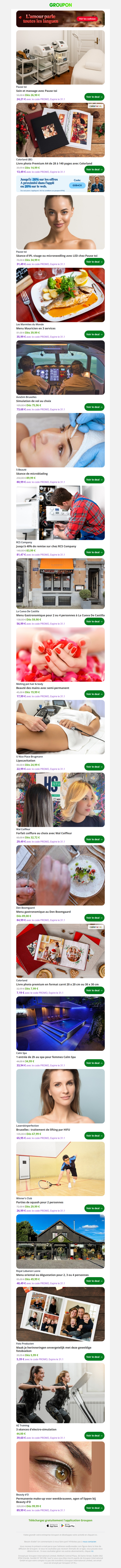 Soin et massage avec Pause toi