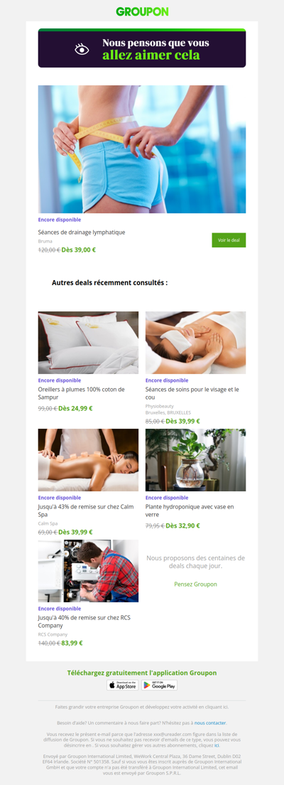 Dis oui à cette offre ! Elle est encore là !