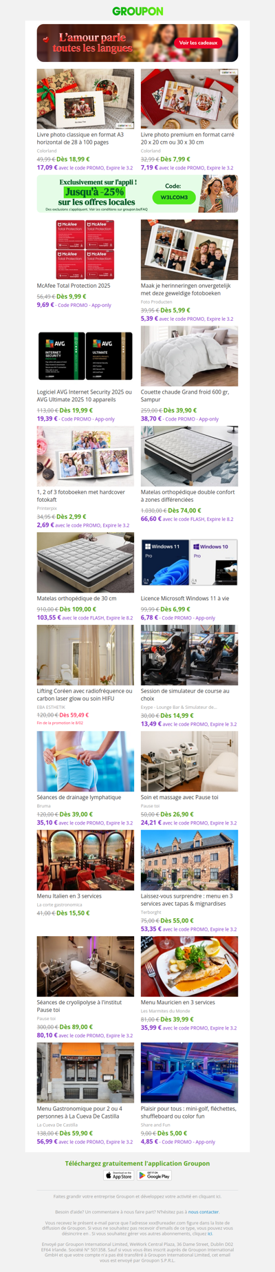 Livre photo classique en format A3 horizontal de 28 à 100 pages