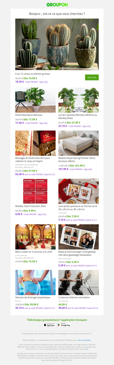 Les clients qui ont acheté cette offre sont aussi intéressés par ces offres