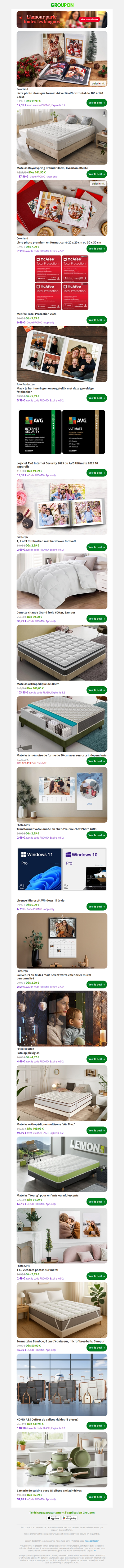 Livre photo classique format A4 vertical/horizontal de 100 à 140 pages