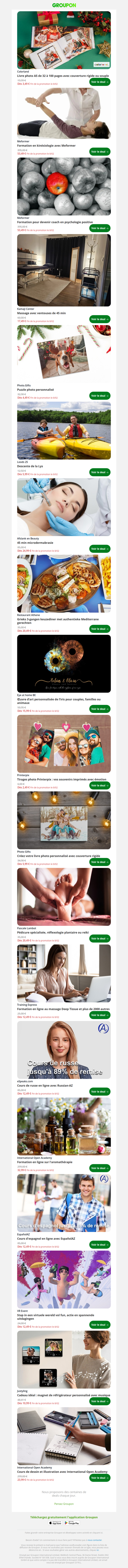 Votre porte-monnaie vous remerciera : Jusqu'à 75 % de réduction !