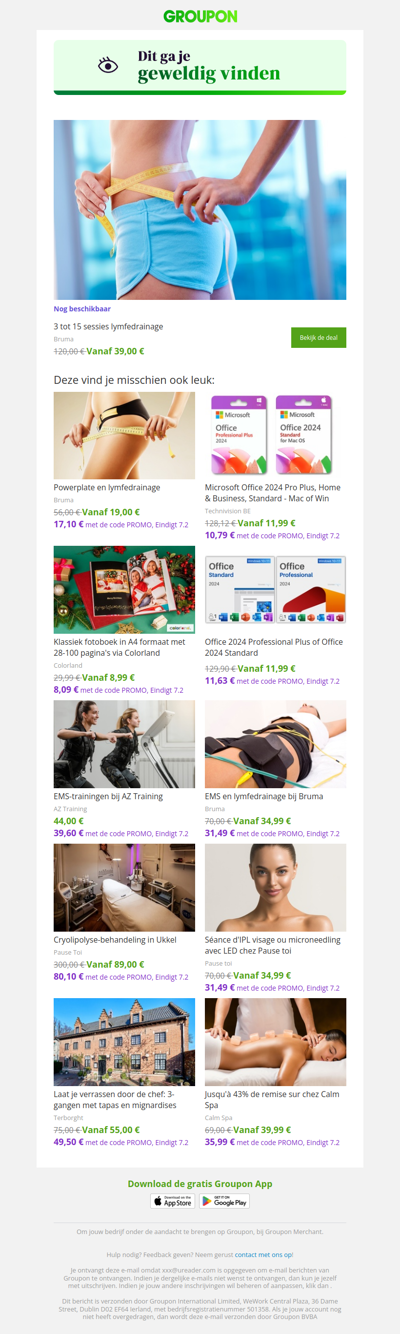 Zeg ja tegen deze deal! Hij is nog steeds beschikbaar!