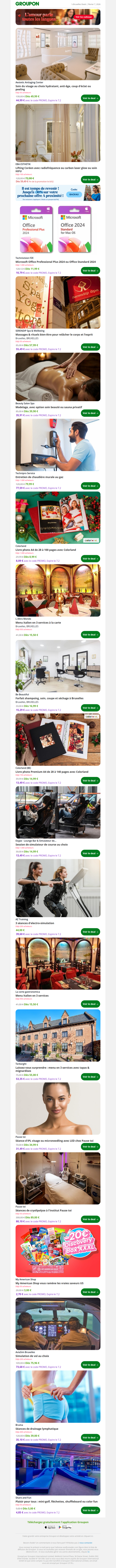 Soin du visage au choix hydratant, anti-âge, coup d'éclat ou peeling