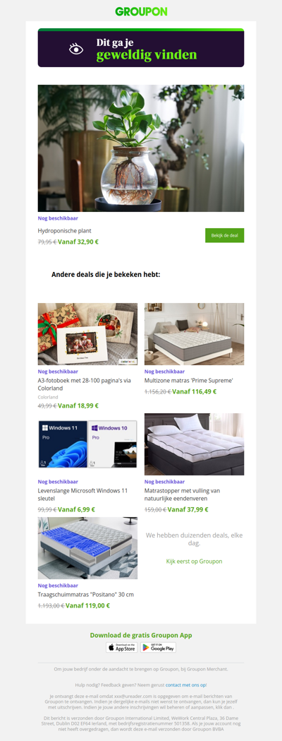 Je hebt nog tijd om deze deal te kopen!