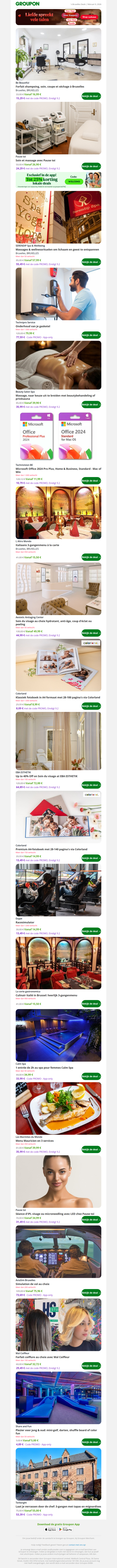 Forfait shampoing, soin, coupe et séchage à Bruxelles