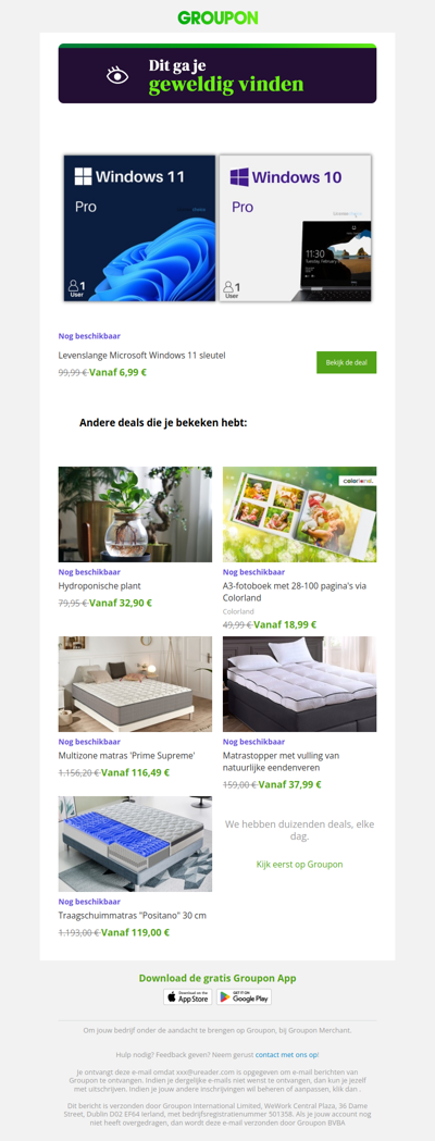 Je hebt nog tijd om deze deal te kopen!