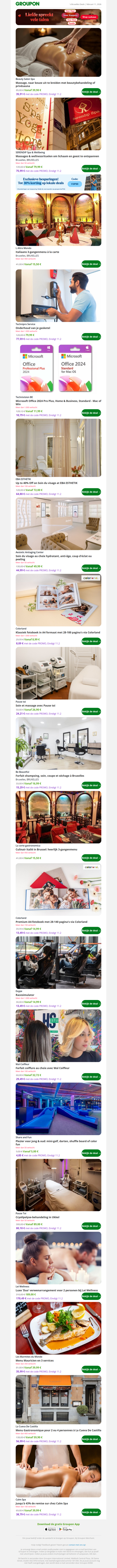 Massage, naar keuze uit te breiden met beautybehandeling of privésauna