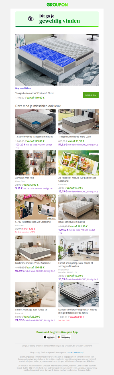 Zeg ja tegen deze deal! Hij is nog steeds beschikbaar!