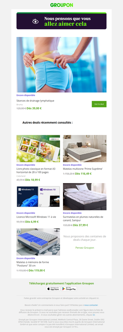 Dis oui à cette offre ! Elle est encore là !