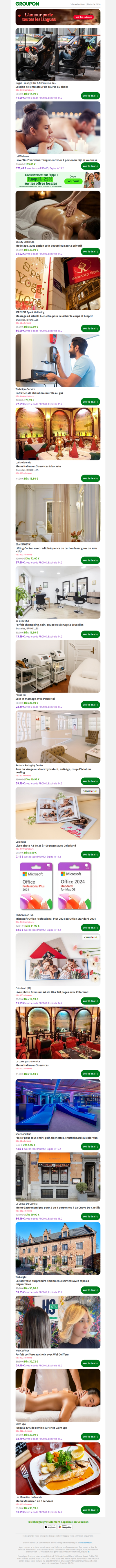 Session de simulateur de course au choix