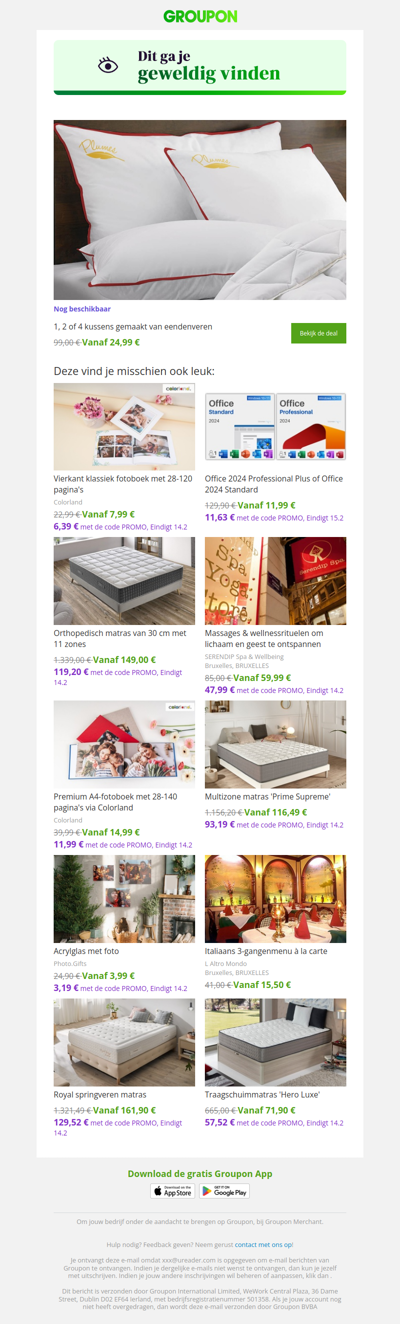 Zeg ja tegen deze deal! Hij is nog steeds beschikbaar!