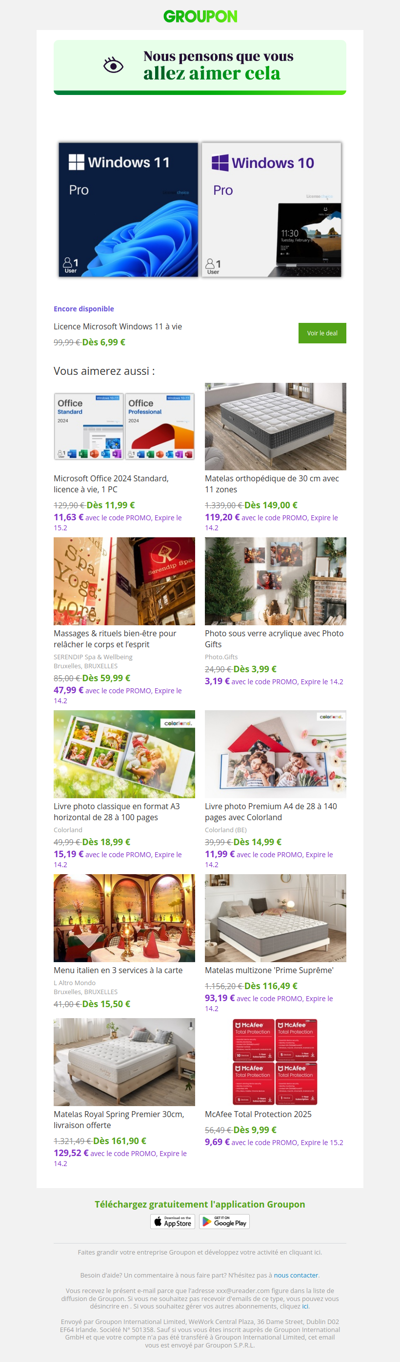 Dis oui à cette offre ! Elle est encore là !