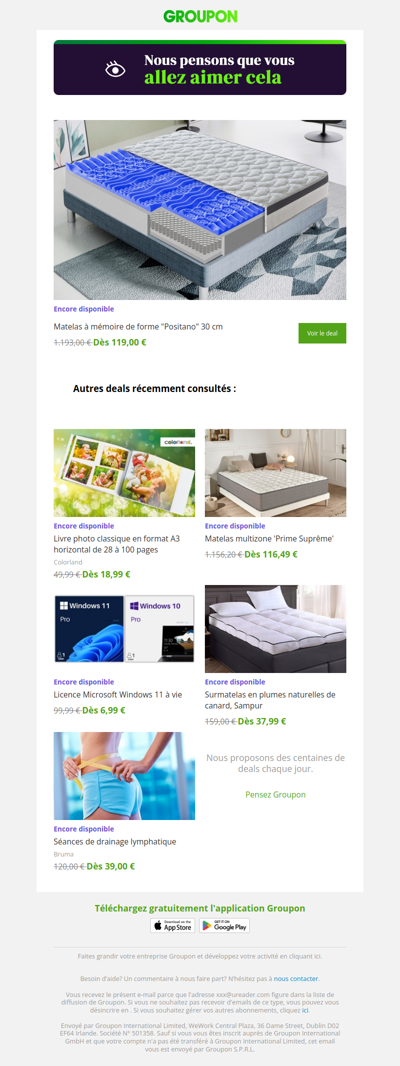 On est plutôt sûrs que tu vas adorer cette offre !