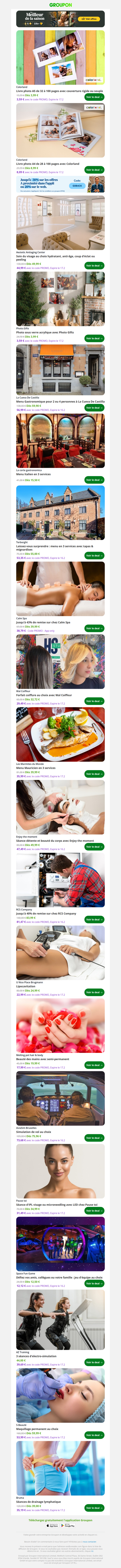 Livre photo A5 de 32 à 100 pages avec couverture rigide ou souple