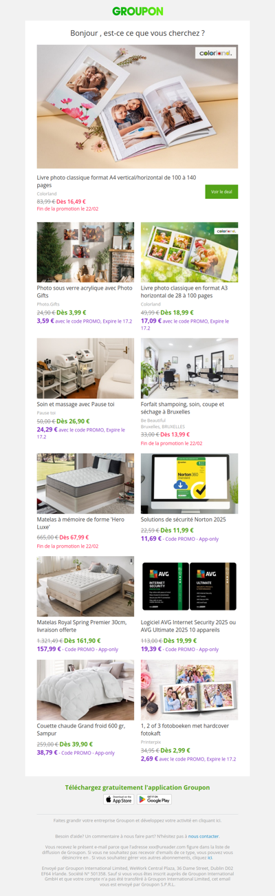 Les clients qui ont acheté cette offre sont aussi intéressés par ces offres