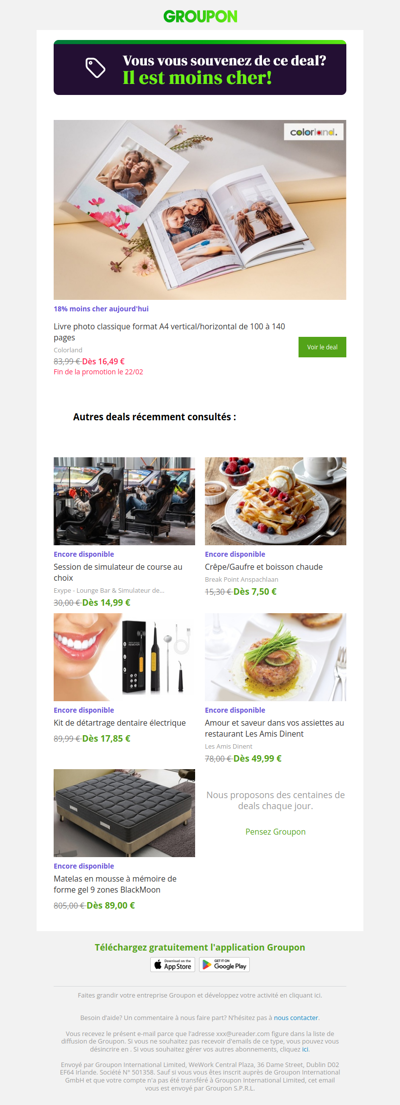 Économise encore plus 💰💰 sur l'offre que tu as vue !