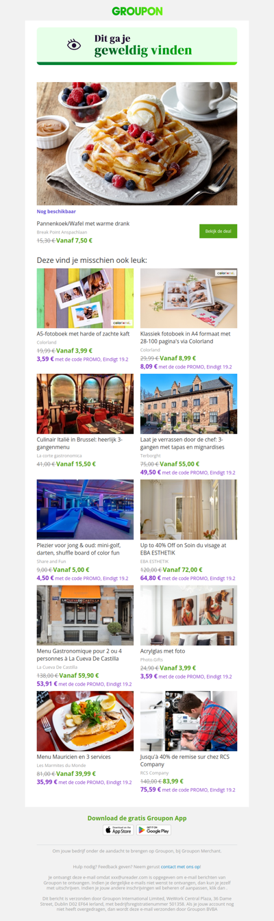 Je hebt nog tijd om deze deal te kopen!