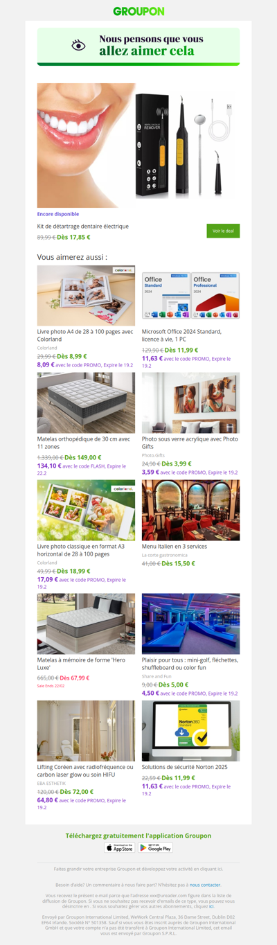 Dis oui à cette offre ! Elle est encore là !