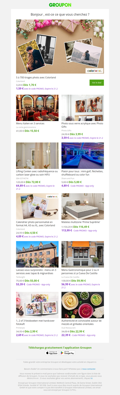 Les clients qui ont acheté cette offre sont aussi intéressés par ces offres