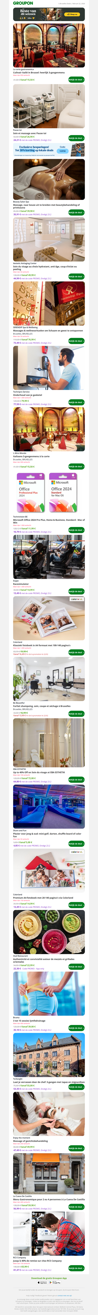 Culinair Italië in Brussel: heerlijk 3-gangenmenu