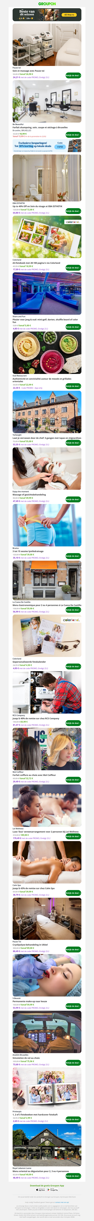 Soin et massage avec Pause toi