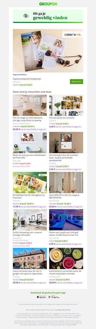 We zijn er vrij zeker van dat je deze deal geweldig zult vinden!