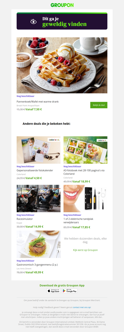 Ben je er klaar voor? De deal die je hebt bekeken is nog steeds beschikbaar!