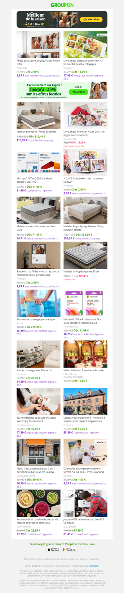 Photo sous verre acrylique avec Photo Gifts