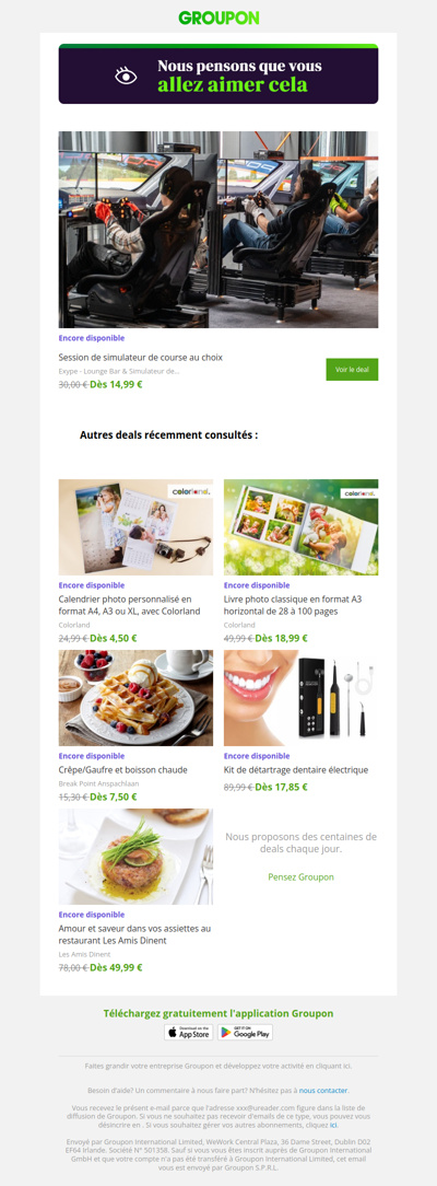 Prêt ? L'offre que tu as vue est toujours disponible !