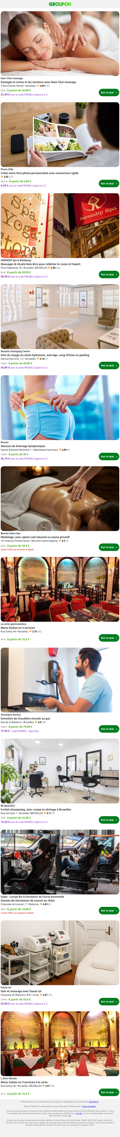 Tendances près de chez vous : Soulagez le stress et les tensions avec Nam Chai massage