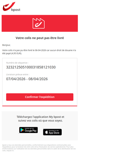 Votre colis ne peut pas être livré # 986423