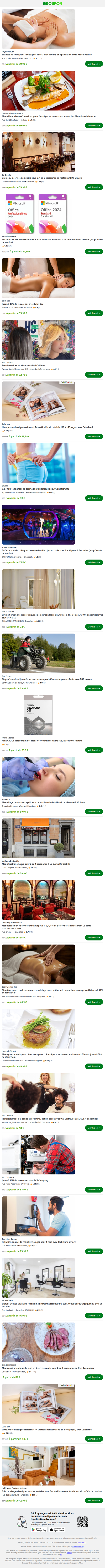 Séances de soins pour le visage et le cou avec peeling en option au Centre Physiobeauty