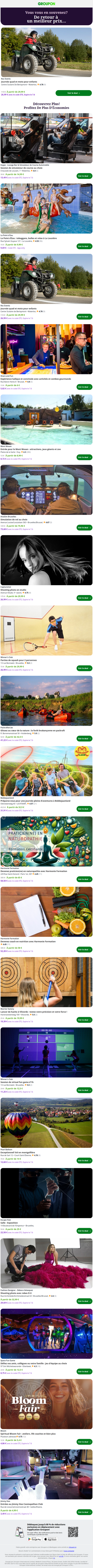 Journée quad et moto pour enfants est maintenant moins cher! Découvrez-le.