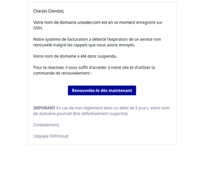 Votre nom de domaine est suspendu #781462