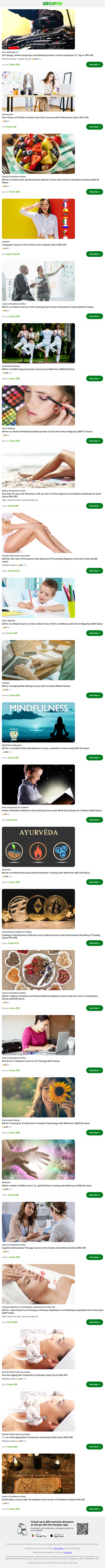 Your Choice of 8 Online Creative Past-Time Courses with YesYouLearn (Up to 81% Off)