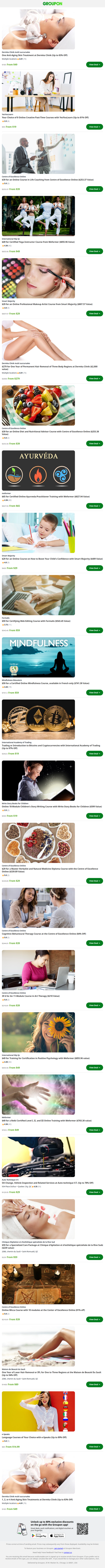 $29 for an Online Professional Makeup Artist Course from Smart Majority ($807.57 Value)