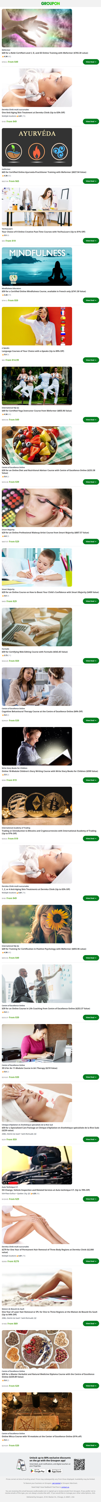 $65 for Certified Online Ayurveda-Practitioner Training with Meformer ($827.94 Value)