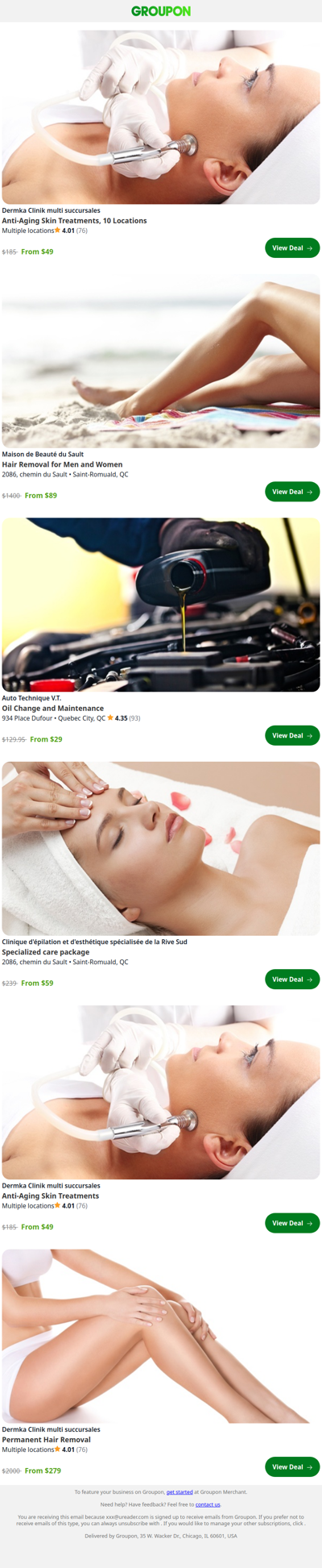 Trending Near You: One  Anti-Aging Skin Treatment at Dermka Clinik (Up to 83% Off)