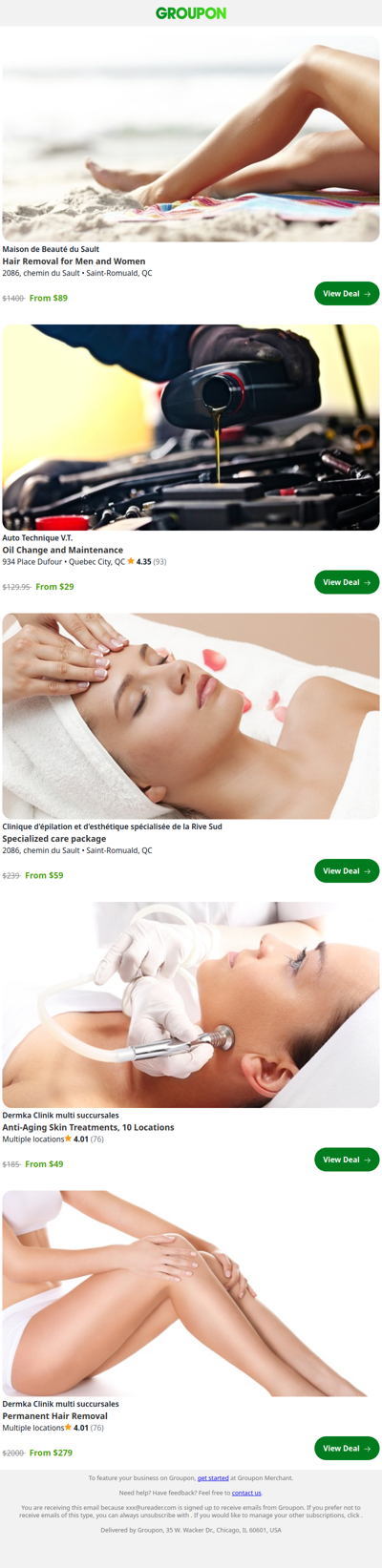 Trending Near You: One  Anti-Aging Skin Treatment at Dermka Clinik (Up to 83% Off)