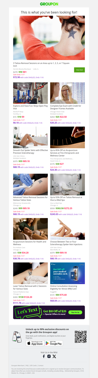 Customers With Your Good Taste Purchased These Deals