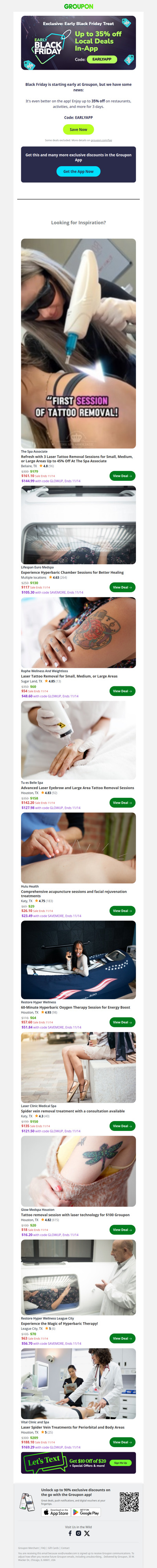 Exclusive Early Black Friday: Up to 35% Off